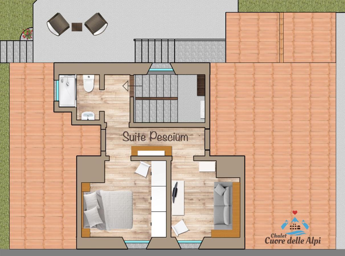 Chalet Cuore Delle Alpi Airolo Dış mekan fotoğraf